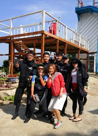 펀다이빙 - 통영 연화도 연화리조트 - 봉구여