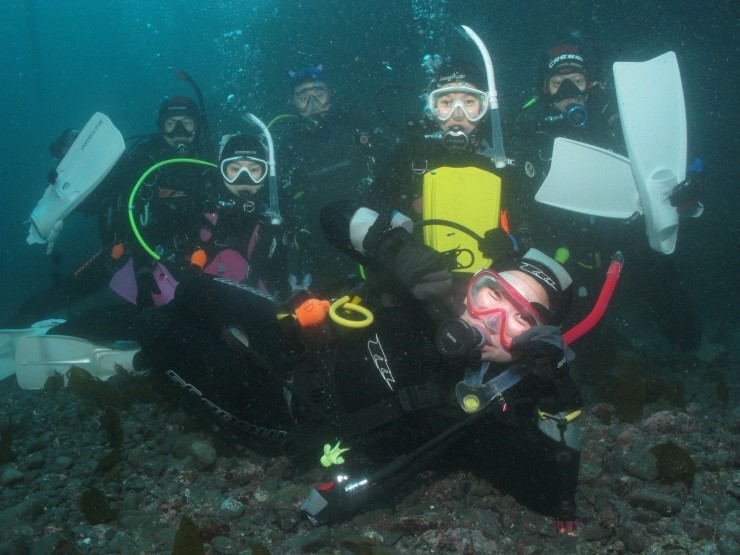 펀다이빙 - 제주도 굿다이버 - 범섬