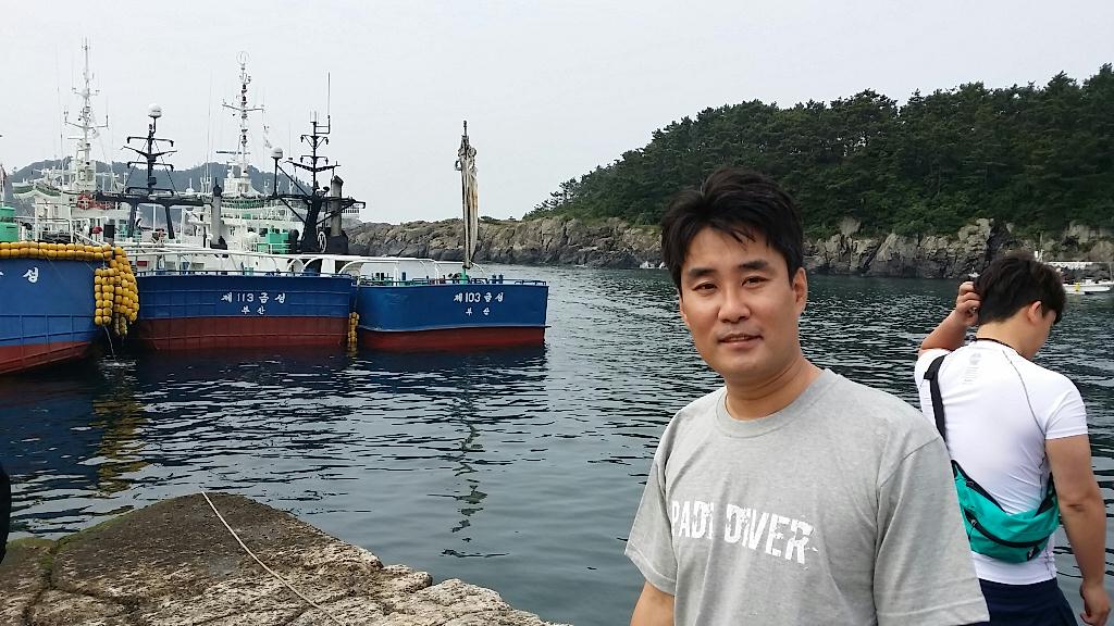 제주 문섬 - 새끼섬 뒤