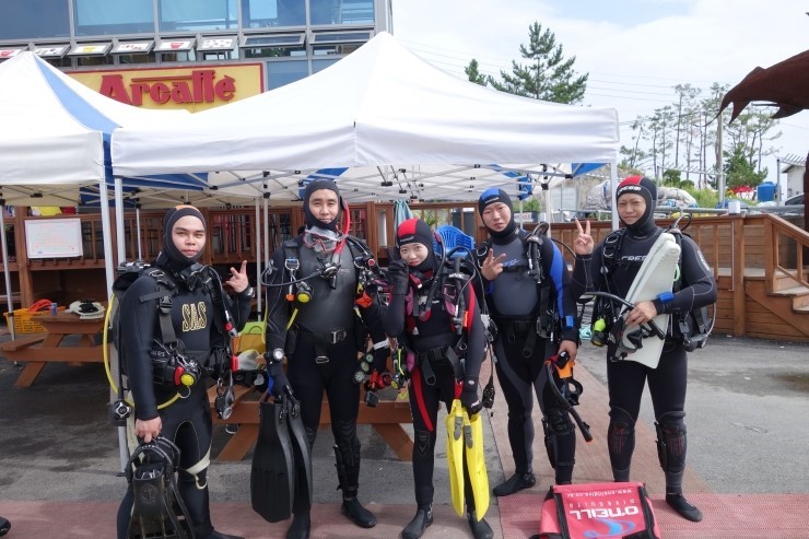 펀다이빙 - 강원도 강릉 바하마 다이브리조트 - 숨바꼭질