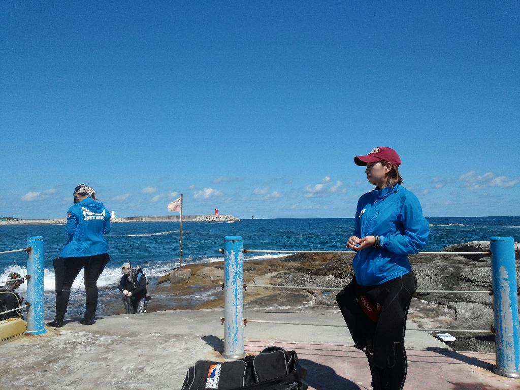 보조스탭, 긴급상승 저지 - 강원도 고성군 청간정 리조트 - 청간정 비치