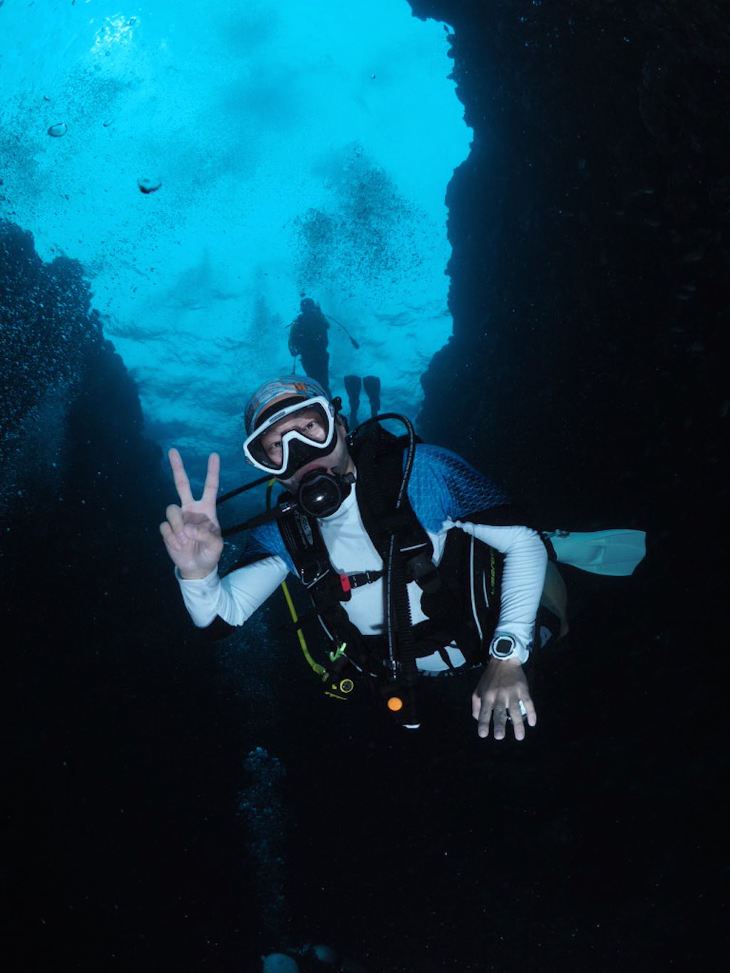 펀 다이빙 - 팔라우 - BLUE HOLE