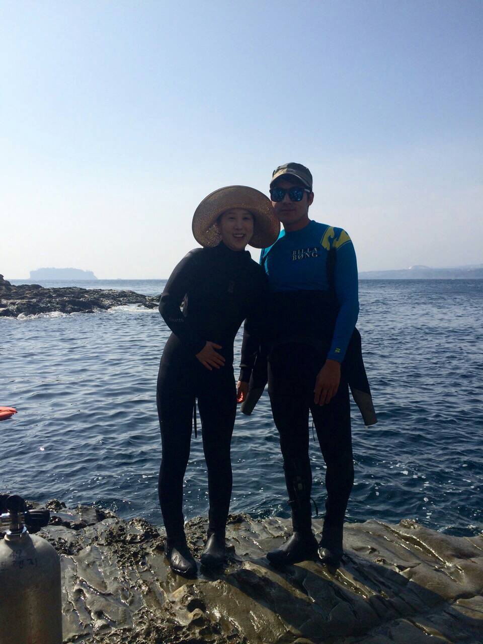 문섬 한개창 - 제주도 - 문섬