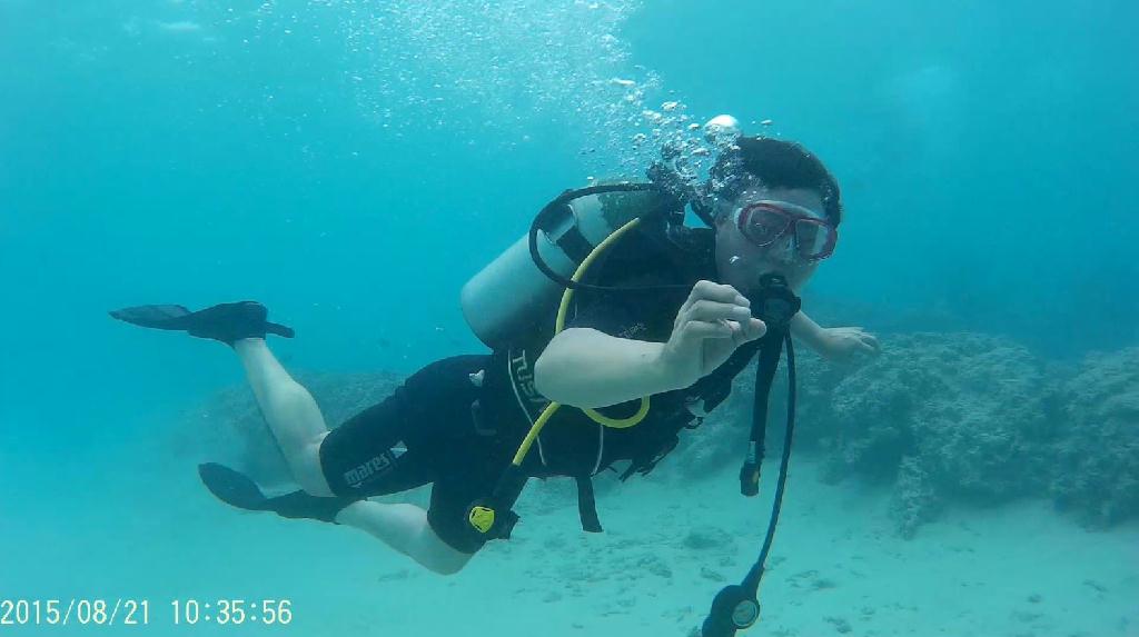 어드벤스과정 체크다이빙 - GUAM - Fish eye marine park
