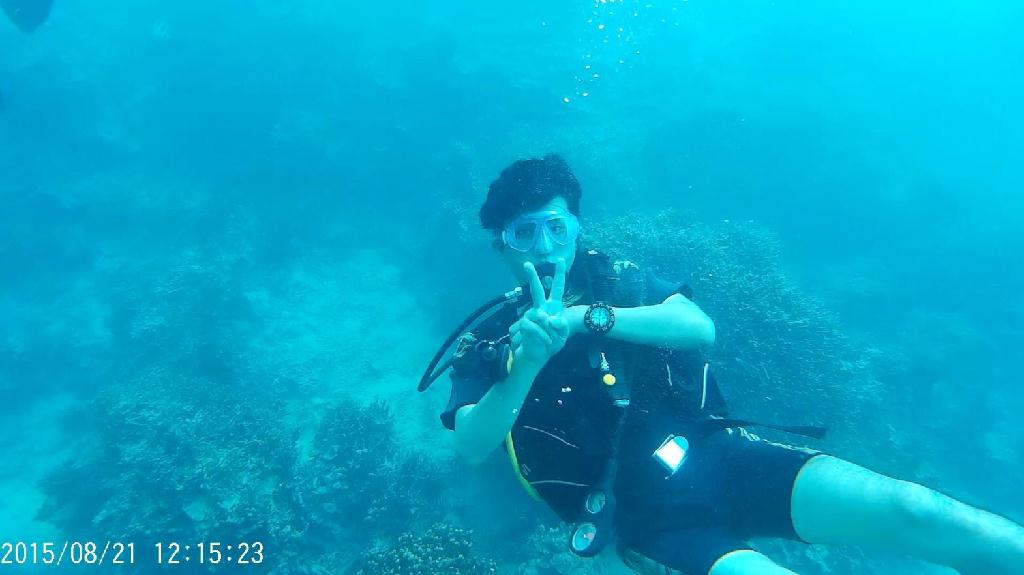어드벤스과정 체크다이빙 - GUAM - Fish eye marine park