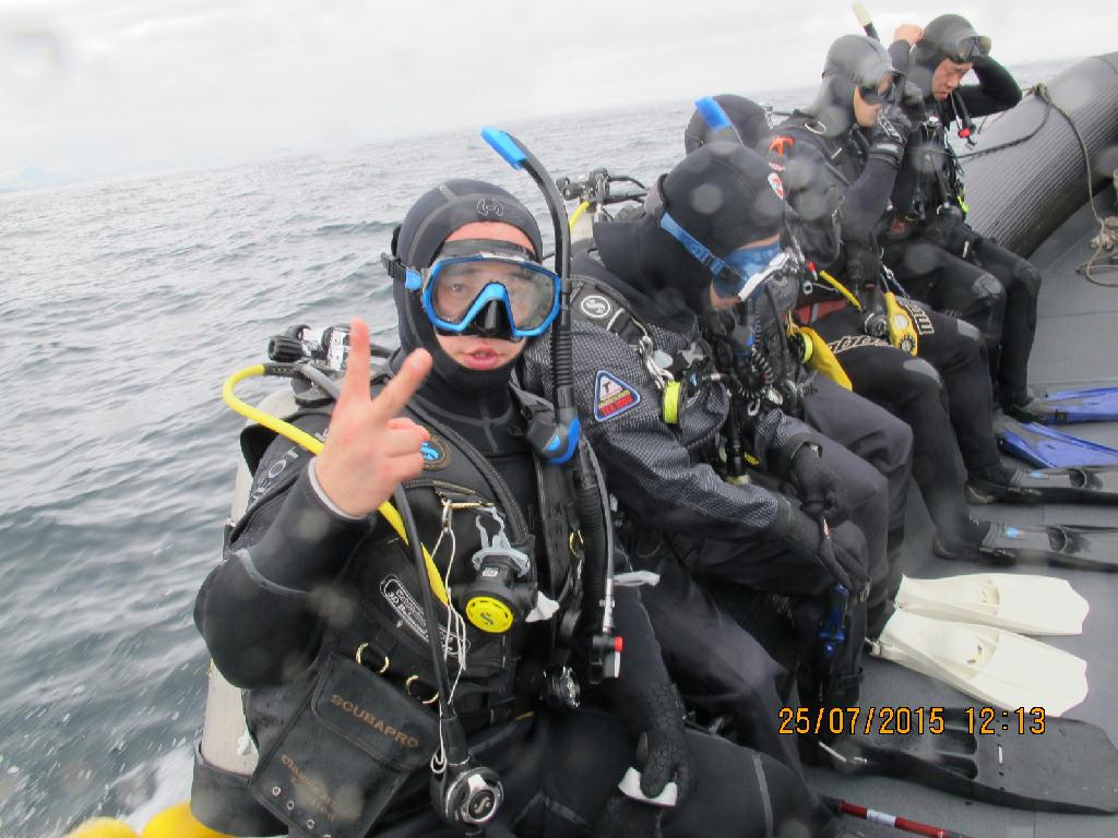 영금정 The scuba - 앞등대