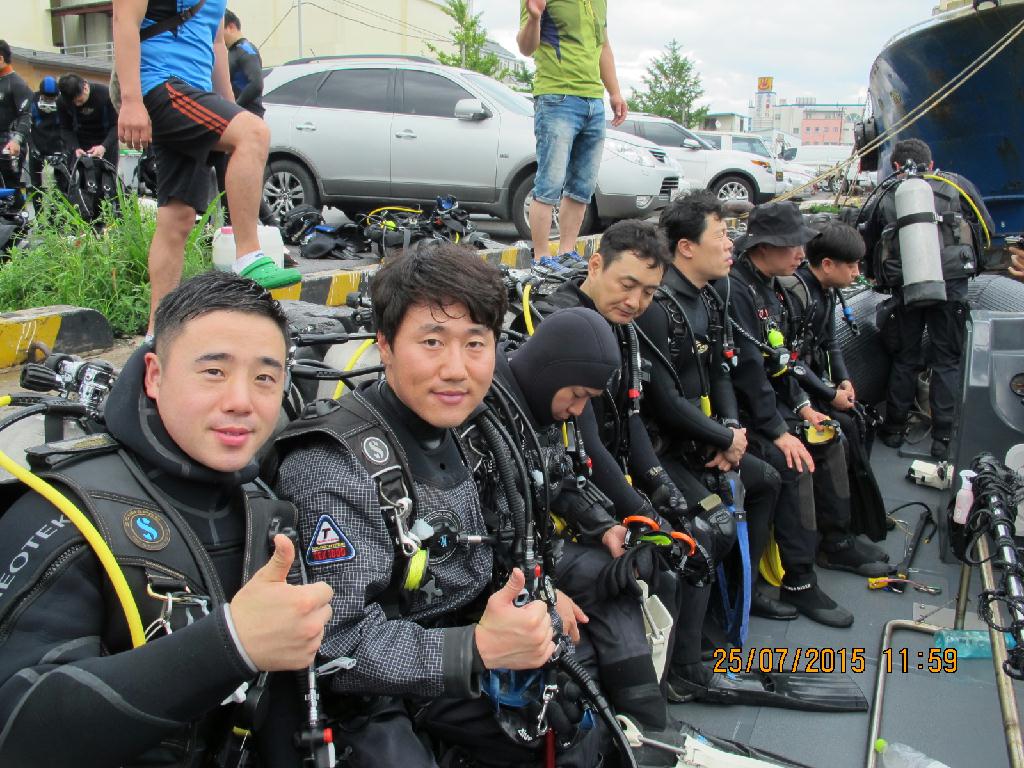 영금정 The scuba - 앞등대