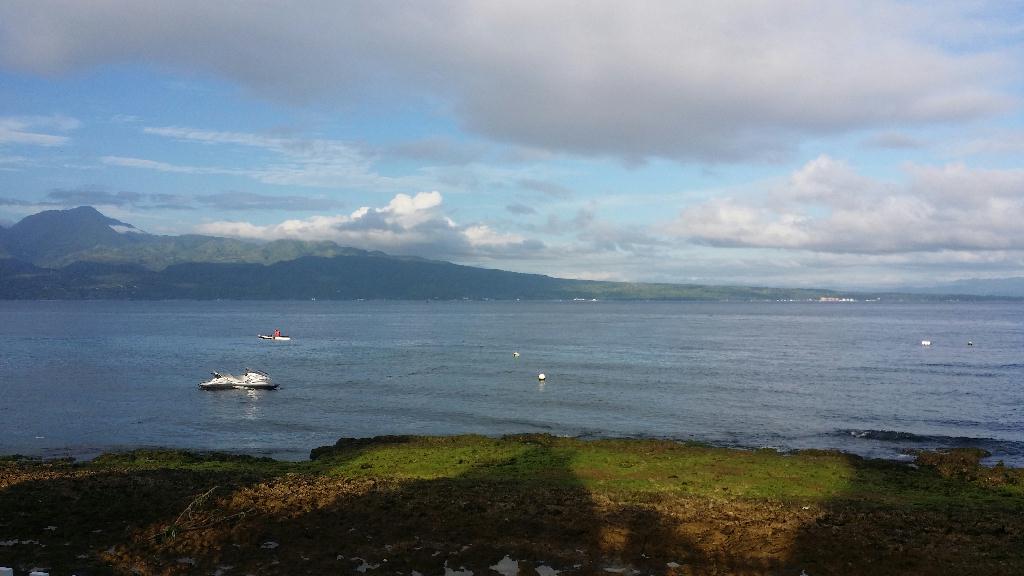 펀다이빙 - 릴로안 건우리조트 - 리조트 앞