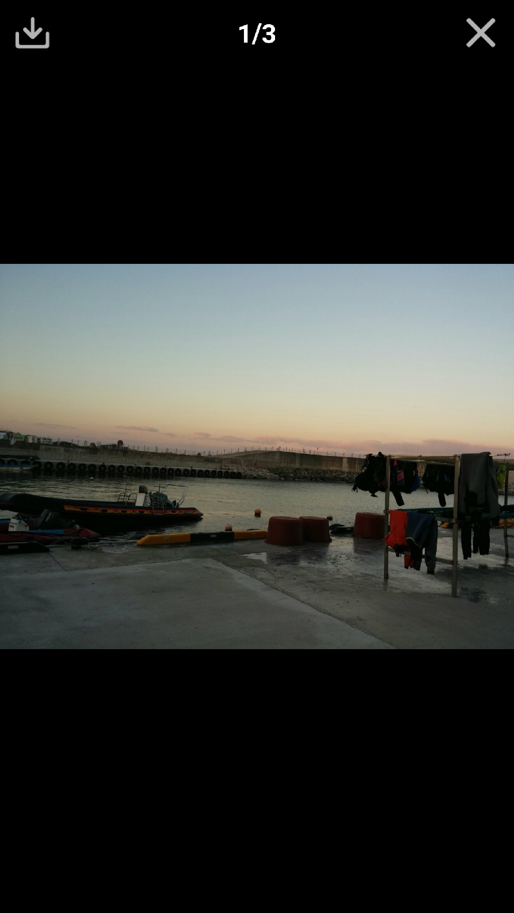 개방수역 비치다이빙 - 고성교암리조트 1번째 - 갈매기바위