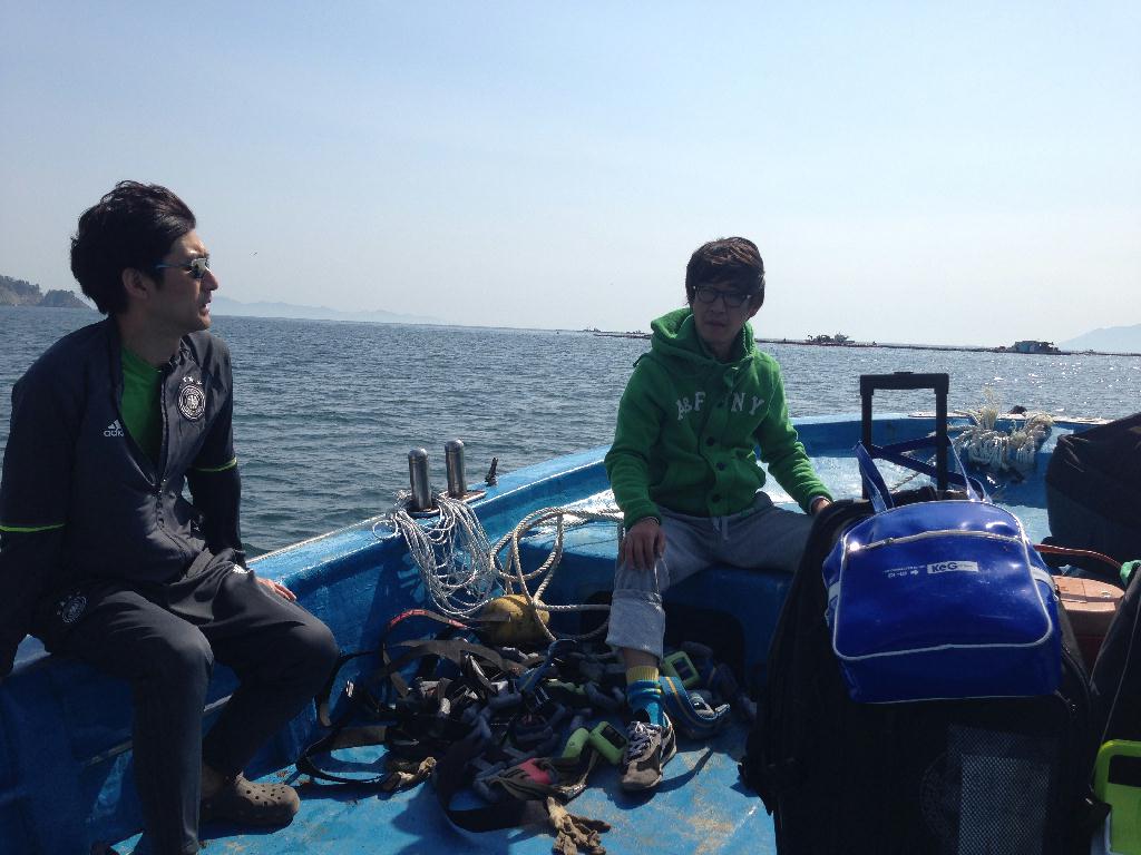 체크다이빙 - 남해 미조 - 매섬 매바위부근