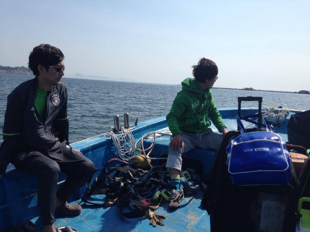 체크다이빙 - 남해 미조 - 매섬 매바위부근