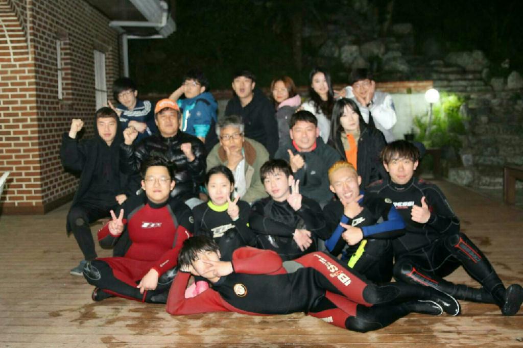 펀 다이빙 - 경남 마산시 구산면 수정리