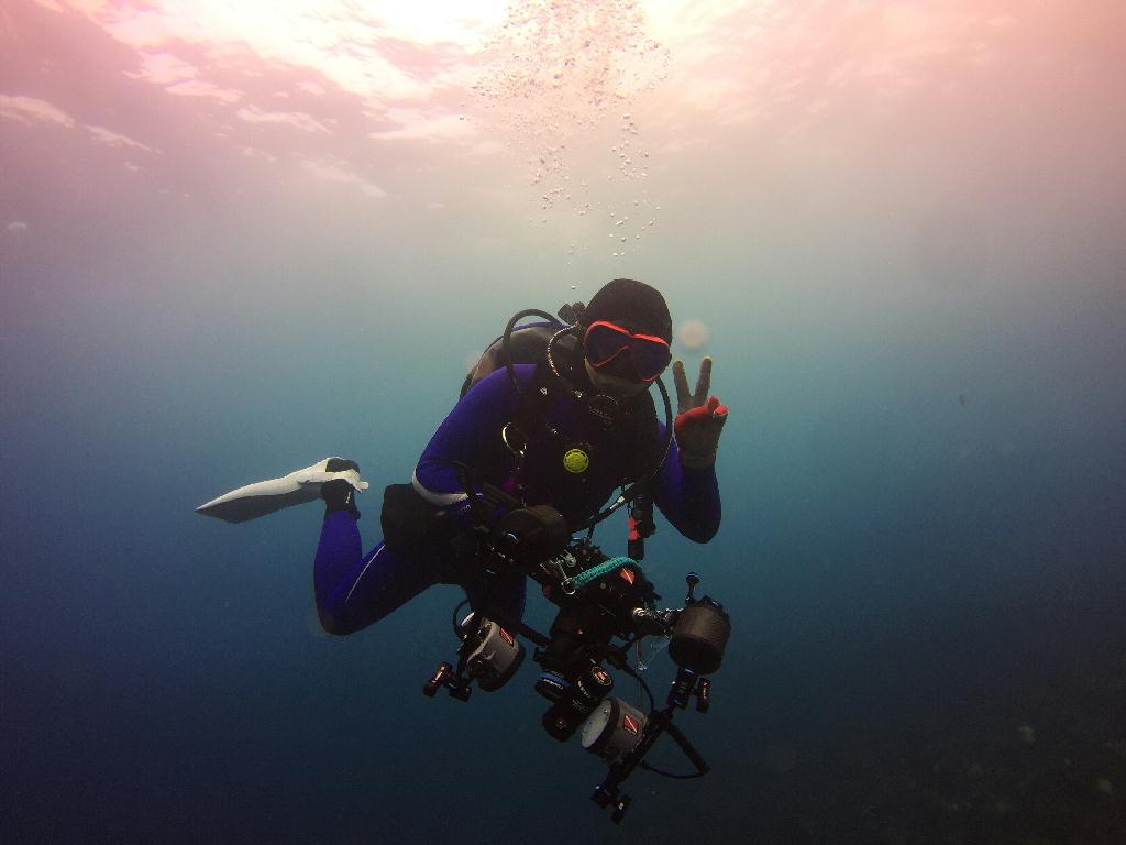 Macro photo shooting - Tulamben@Bali - House Reef@Villa Alba
