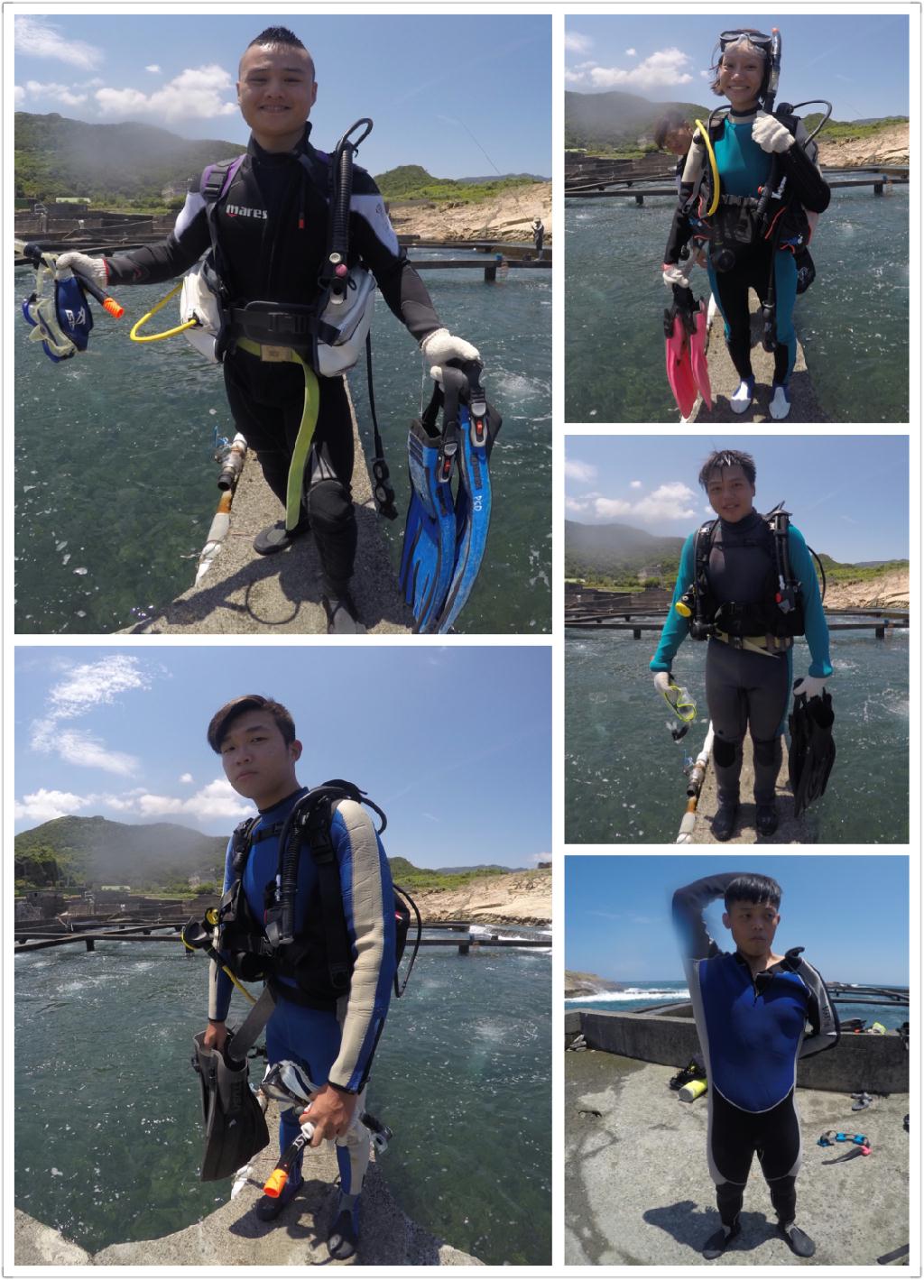 張秋 海習NO4 + 黑熊 海習NO2 - 東北角 - 金沙灣 九孔池