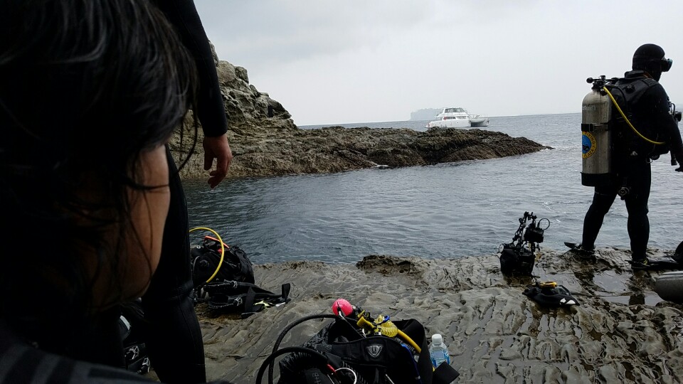 펀다이빙 - 제주 다이브 랜드 - 문섬 한계창 포인트