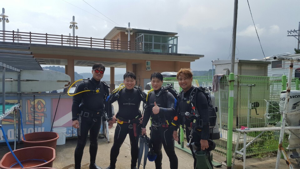 Fun diving - 고성군 월드다이브리조트 - 자연짬과 어초