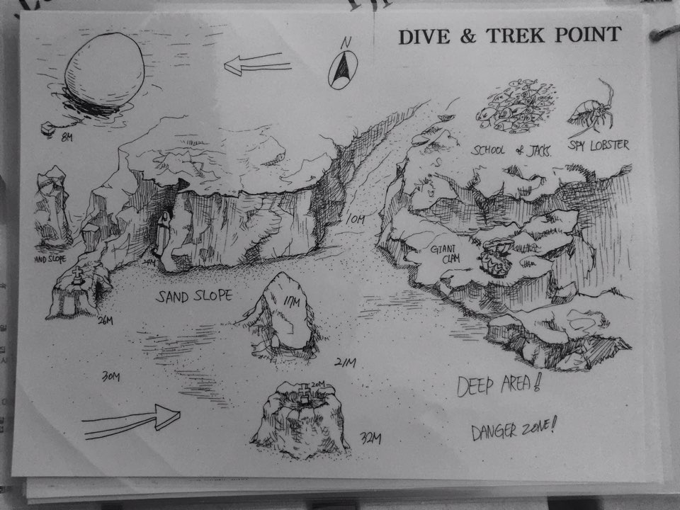 필리핀에서의 마지막 다이빙 - 필리핀 아닐라오 SM리조트 - DIVE & TREK POINT