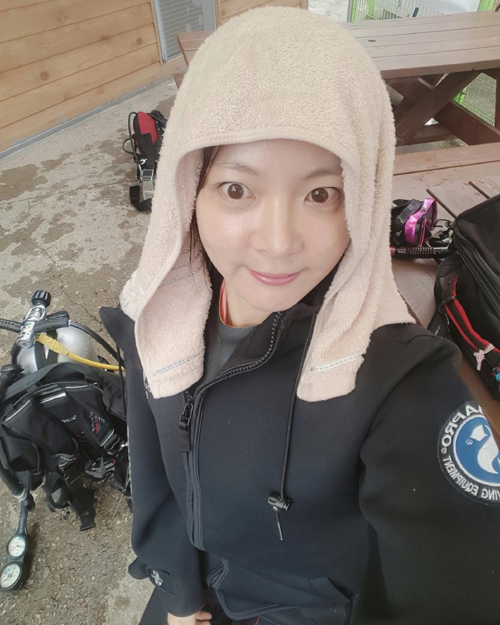 펀다이빙 - 동해 고성 송지호리조트 - 거문성 앞쪽