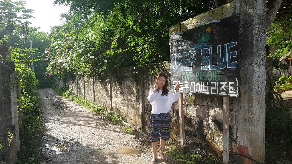 보홀 해외 첫입수~~ - 딥블루다이빙리조트