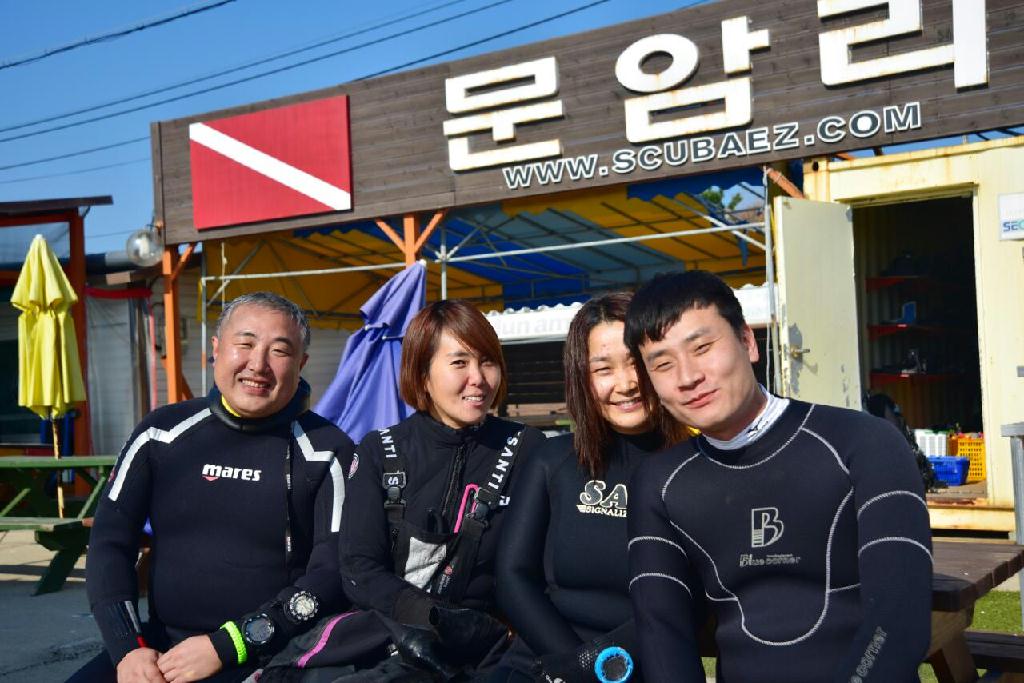 펀다이빙 & 어드밴스드 실습과정 복습 - 강원도 고성군 죽왕면 문암진리 문암리조트 - 명파