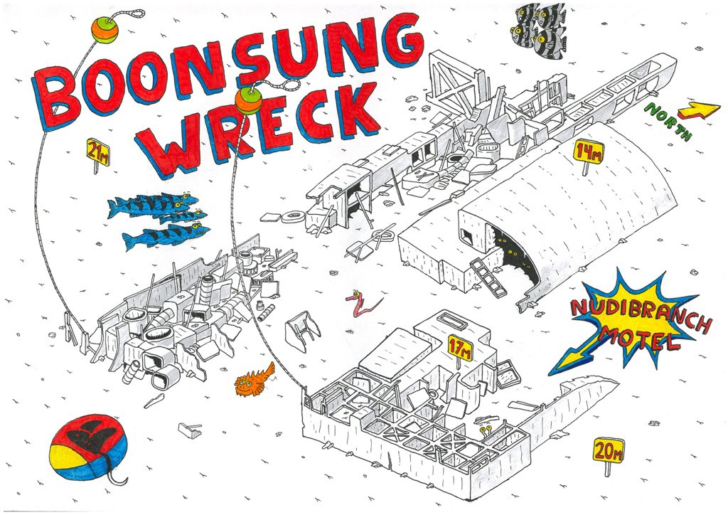 펀다이빙 - 태국 시밀란 - Boonsung Wreck