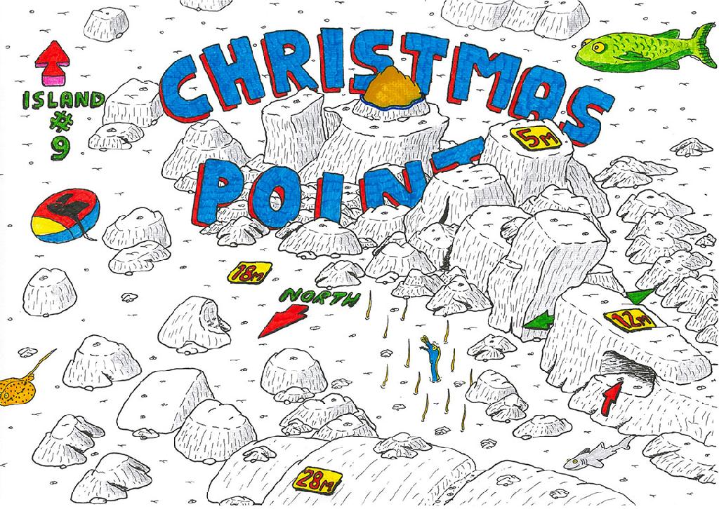 펀다이빙 - 태국 시밀란 - Chrismas point