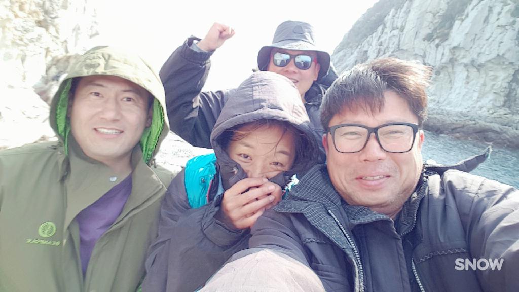 펀 - 문섬새끼섬  - 로프한바퀴