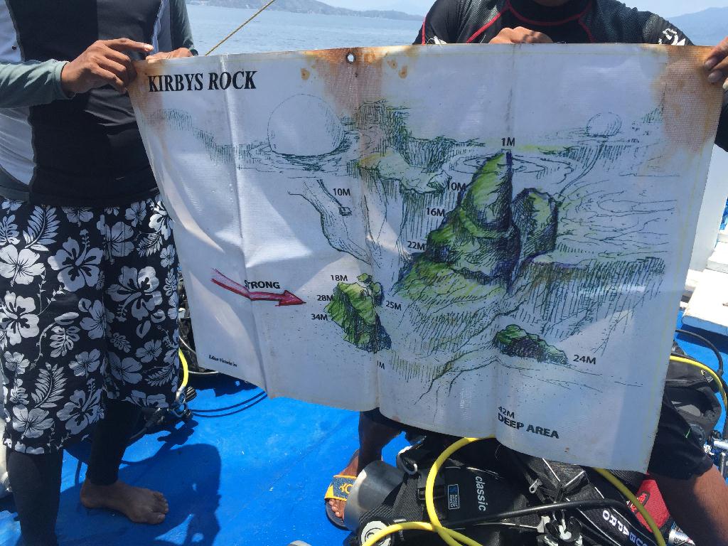 펀다이빙 - 아닐라오 - KIRBYS ROCK