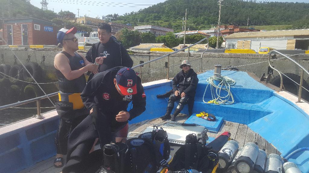 제주 추자도 다이빙 체험 - 제주도 추자도 - 수정섬 남쪽 여밭