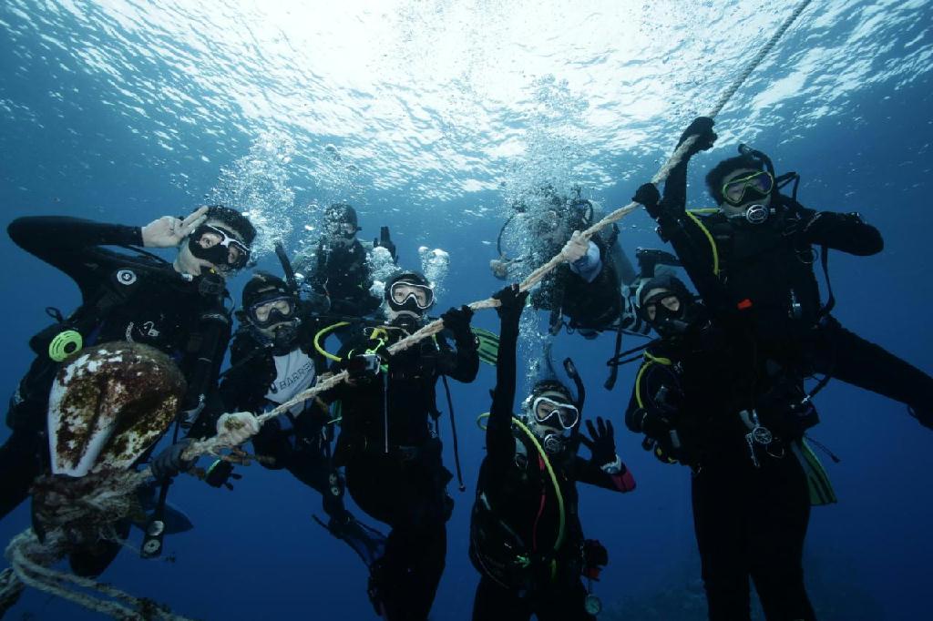 펀다이빙 - 티니안 - 티니안섬 그루토