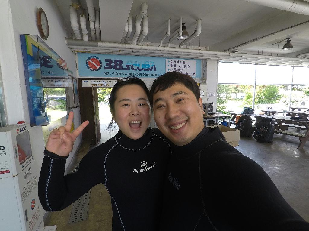 동해 다이빙 - 강원도 양양 - 아치