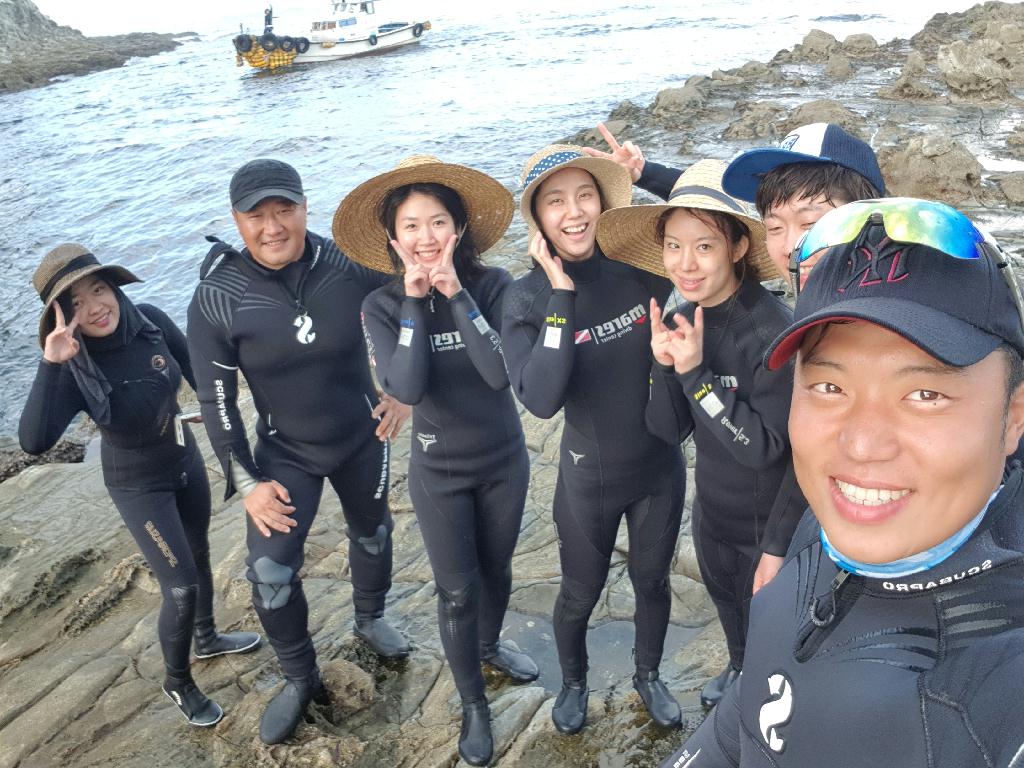 김민경님 이정원님 김고은님 김대원님 ow - 서귀포 - 새끼섬