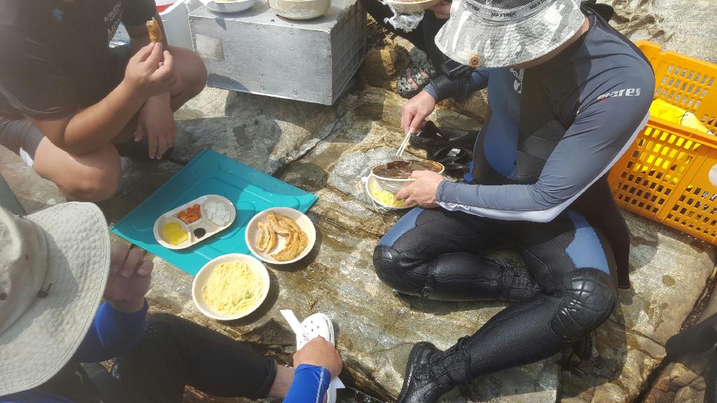 제주도 문섬 다이빙 - 제주도 챨스 다이브 리조트 - 문섬, 새끼섬 산호정원