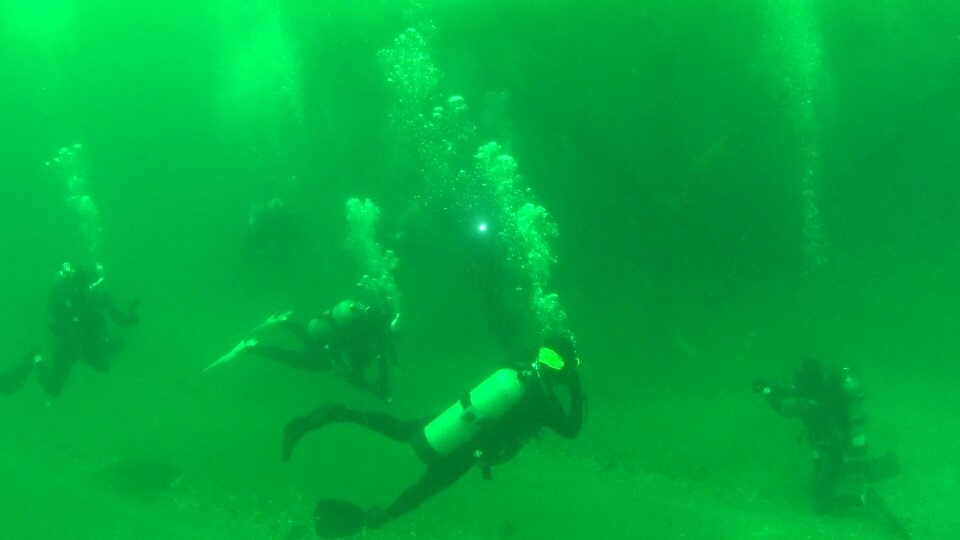 두번째다이빙 - 강릉/사천다이브 - 난파선