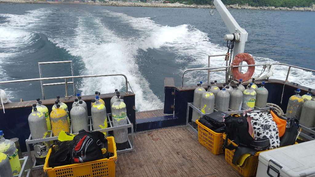 남해 금오도 답사 - 남해 금오도 - 작도 서측 30미터권