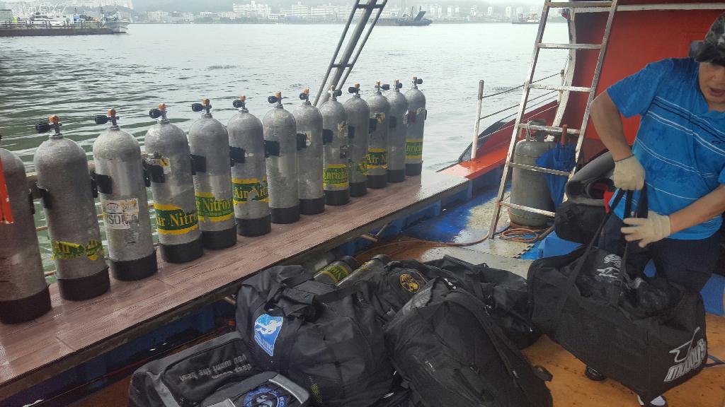 고성 용다이브 다이빙 - 고성 용다이브 리조트 - 곰바위