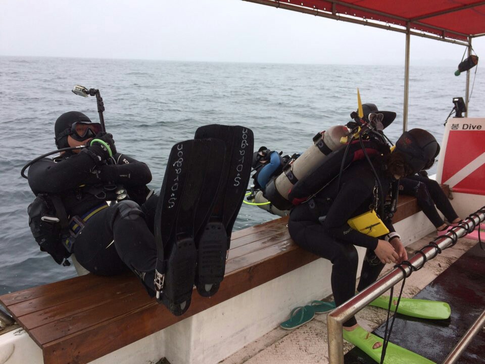 2017년 봉다이브 첫 체크다이빙  - 봉다이브 - 몰라.. 체크다이빙 포인트 