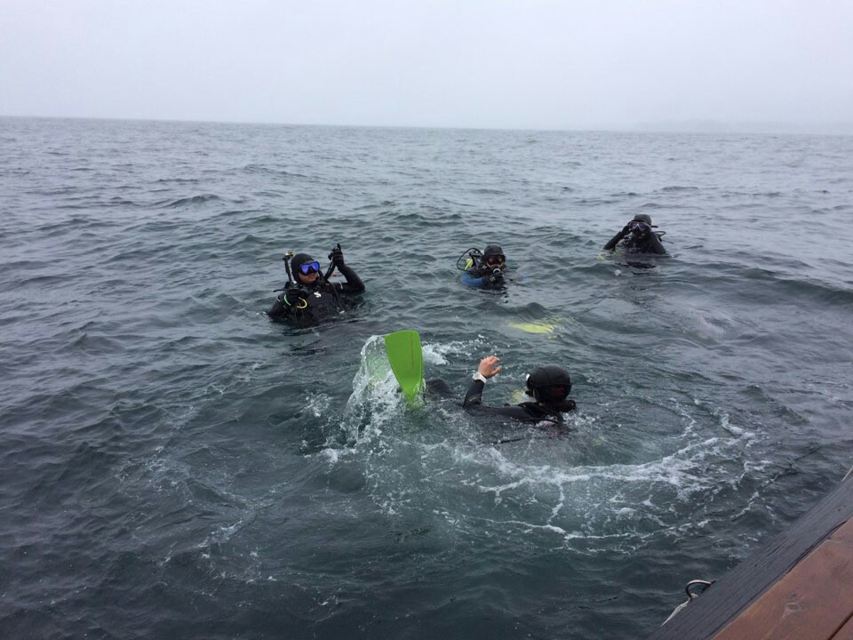 2017년 봉다이브 첫 체크다이빙  - 봉다이브 - 몰라.. 체크다이빙 포인트 