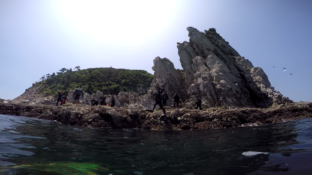 동호회 펀 다이빙 - 제주도 - 새끼섬