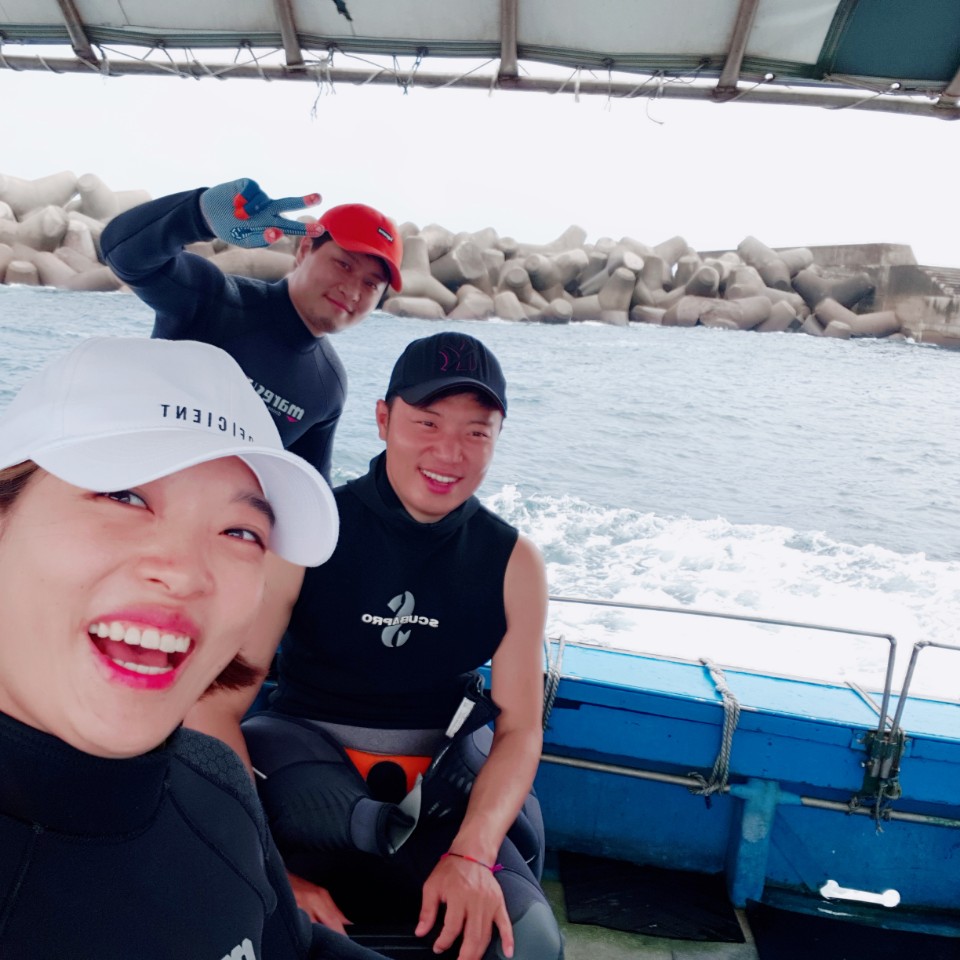 유재희님 오픈워터 - 서귀포 - 새끼섬