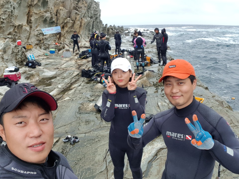 유재희님 오픈워터 - 서귀포 - 새끼섬