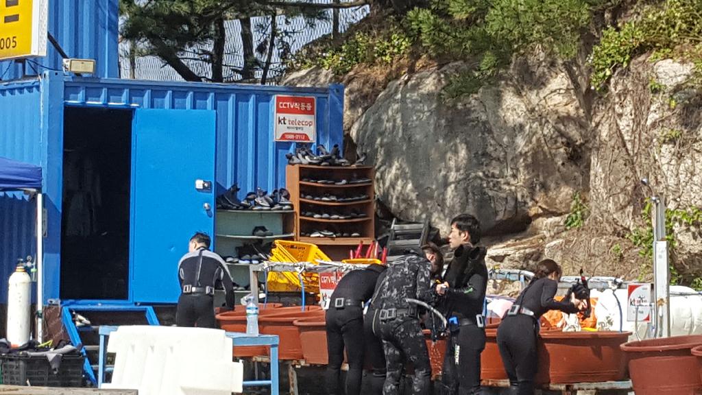 동해 해양실습 2일차 - 동해 OK다이브 - 촛대바위