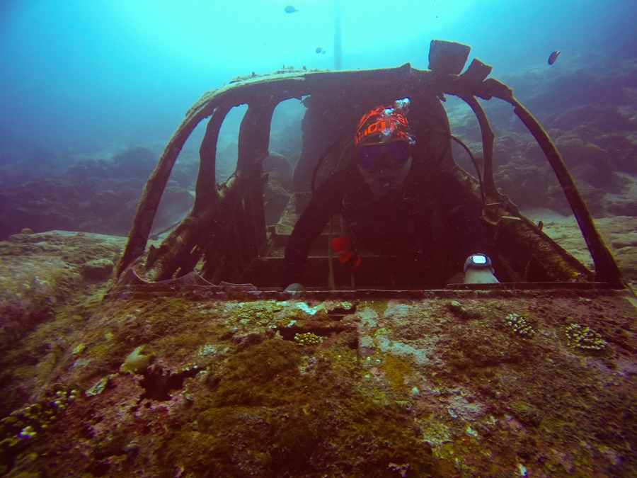 Mactan, Philippines - TAMBULI Airplane Wreck