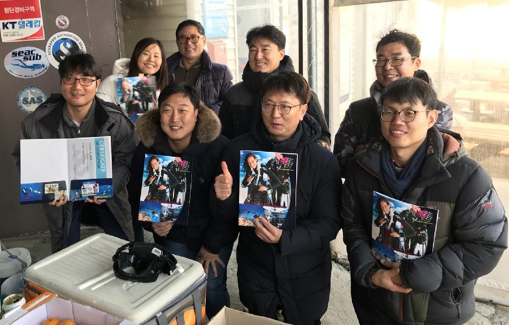 오픈워터 취득 - 강릉 사천 보보스