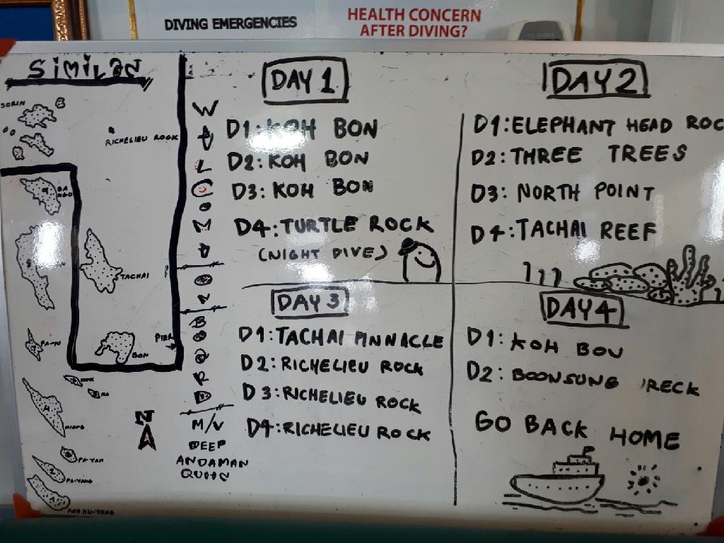 펀다이빙 - 시밀란 - 코본(Koh bon)