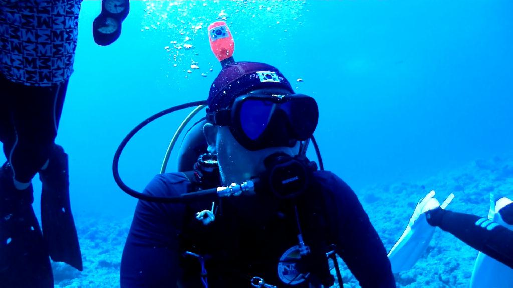 Blue Corner incoming - PALAU Blue corner Hotel - Blue corner