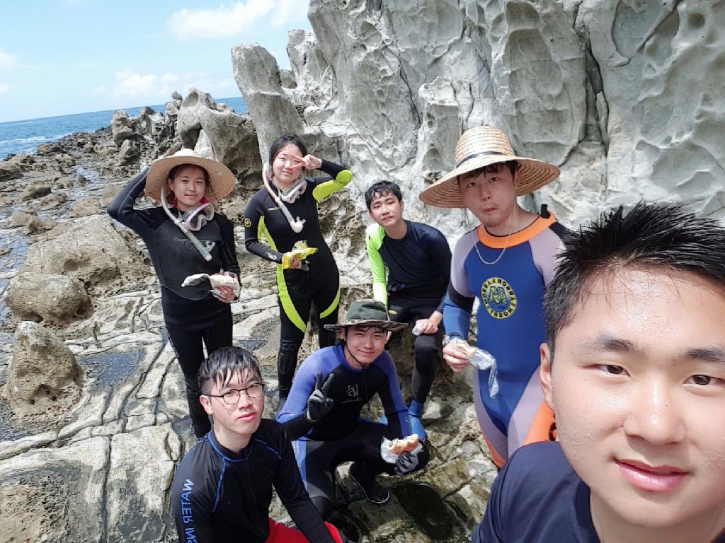 펀 다이빙 - 제주 서귀포 - 문섬 새끼섬