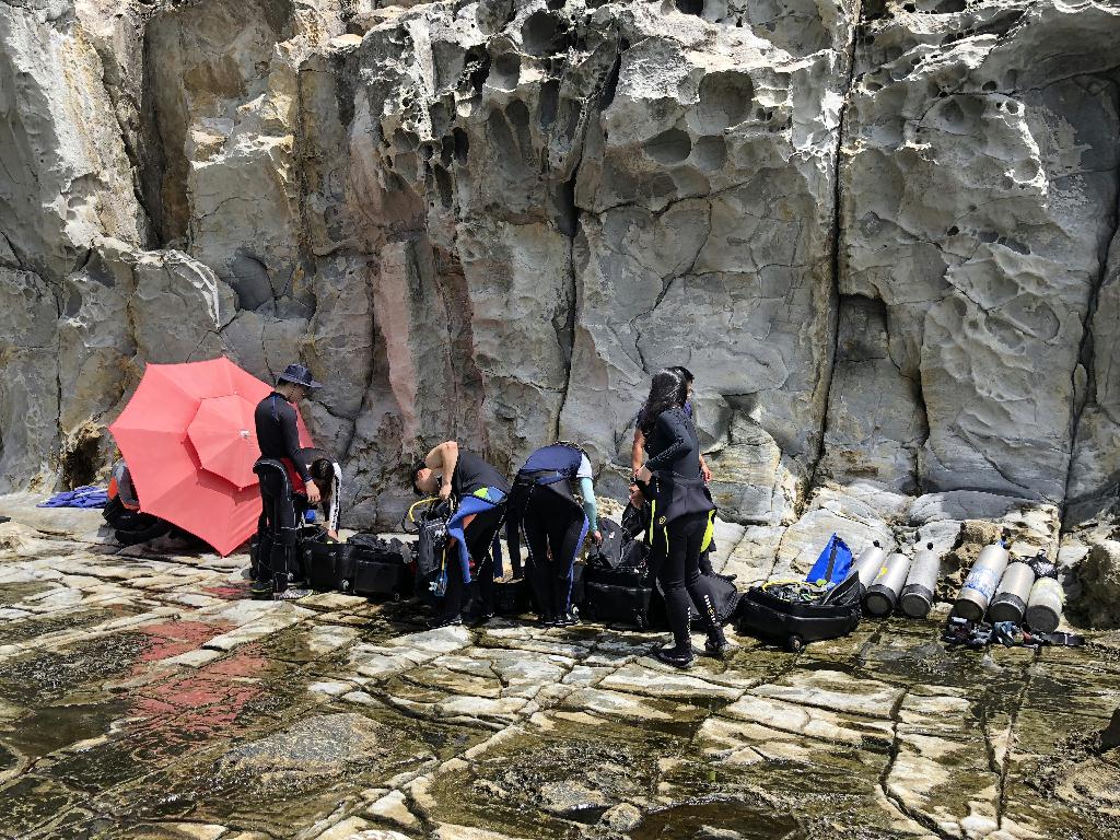 펀 다이빙 - 제주 서귀포 - 문섬 새끼섬