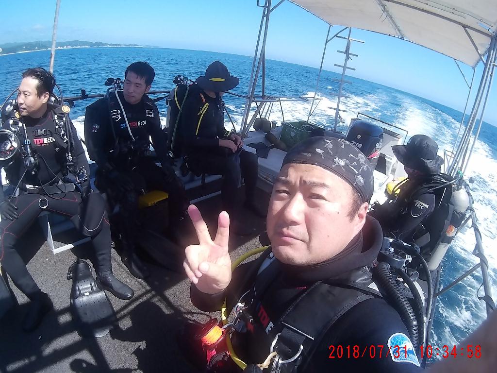 오랜만에 후배강사들과 함께 한 동해투어 - Naeae Scuba Resort, Yangyang, Kangwon, Korea - Malmijal point