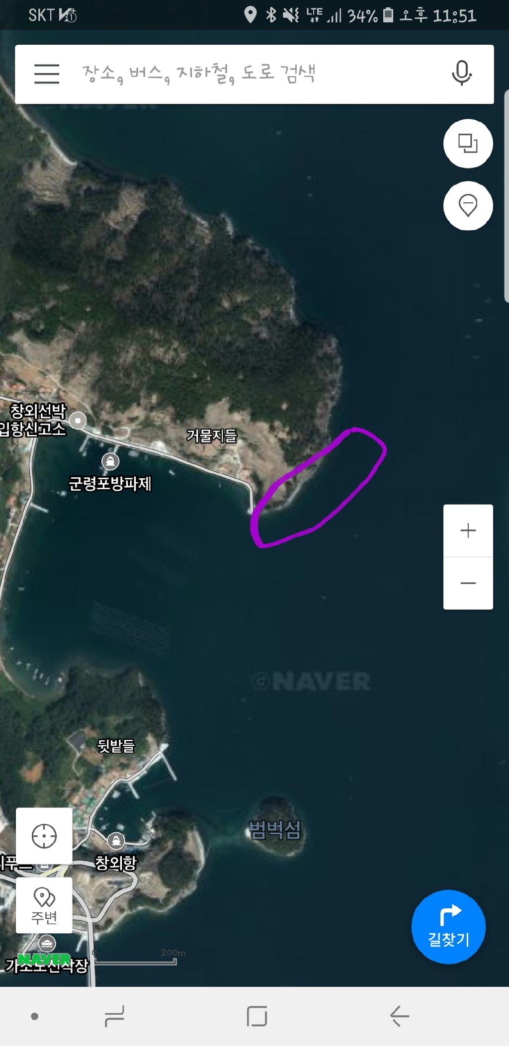 거제 가조도 - 군령포